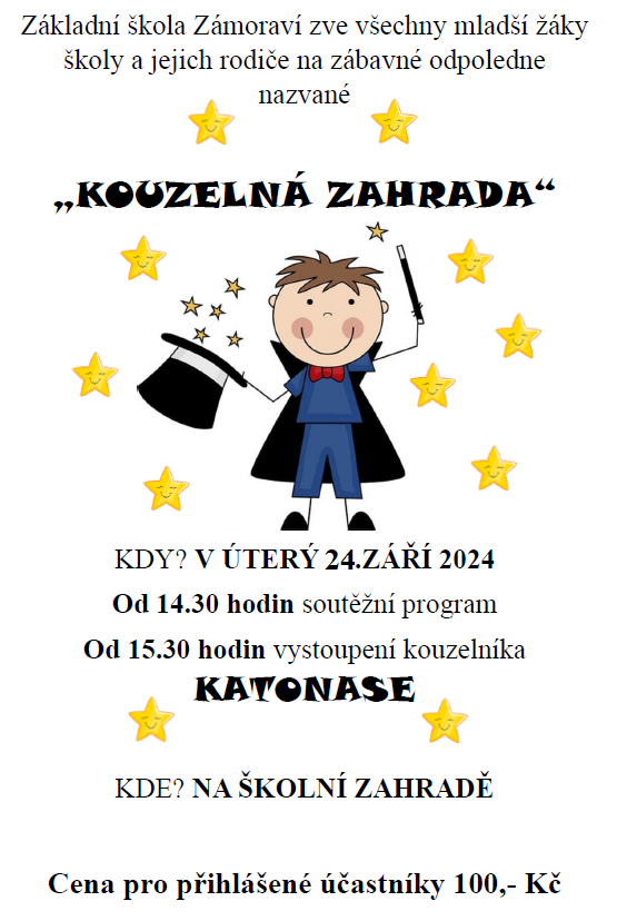 Kouzelná zahrada 2024